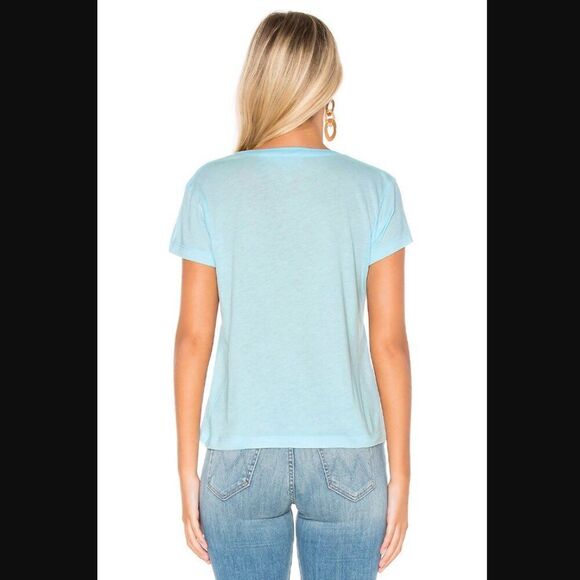 NWT Revolve x Wildfox Couture Twinning No9 Tee in Honolulu Blue | size S - Picture 3 of 10